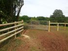 Stock fencing, gates and post and rail.  Finished height 4&#039;6&quot;, not to usual spec but to customer&#039;s requirements for Alpacas.