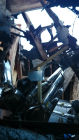 Damage inside boiler house